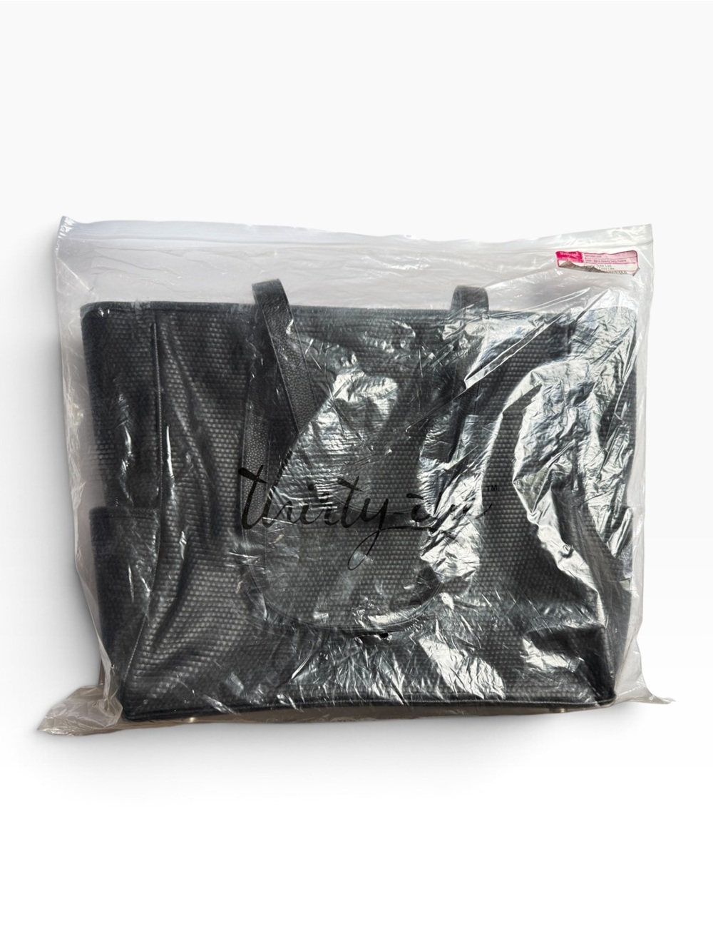 Thirty-One Cindy Tote - Black Beauty Dotty Pebble